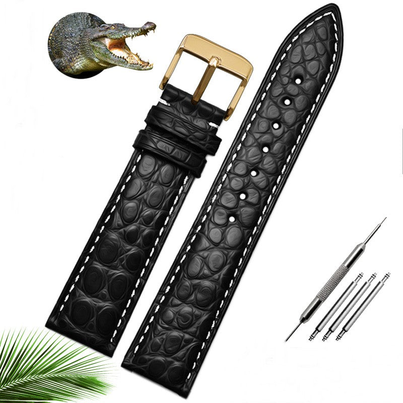 Alligator Belt Men's and Women's Watchbands Suitable For Merdo  Accessories