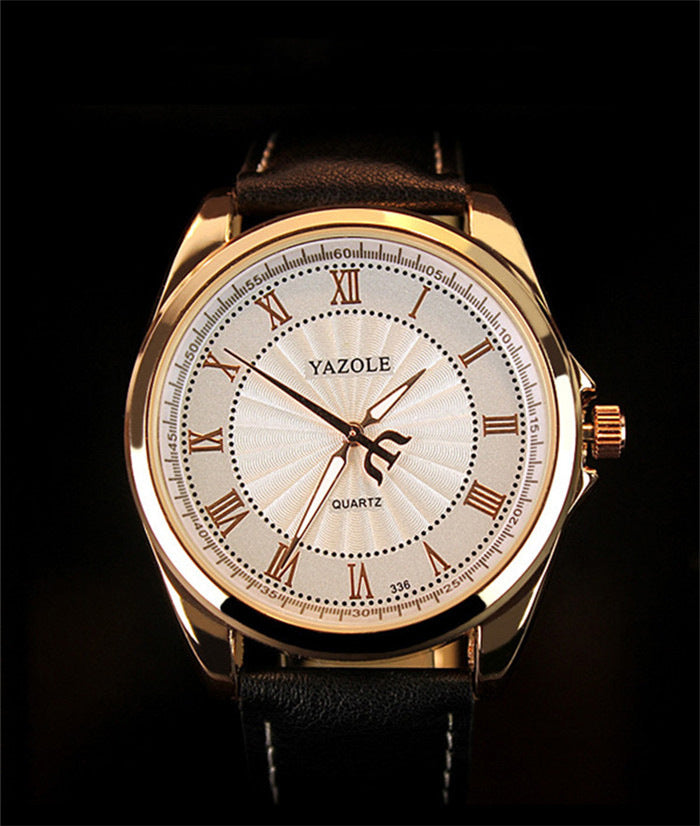 Men's Business Fashion Belt Quartz Watch