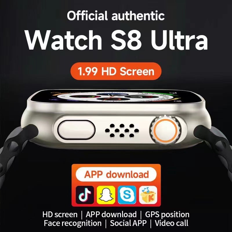 S8 Card Smart Watch 199-Inch Large Screen