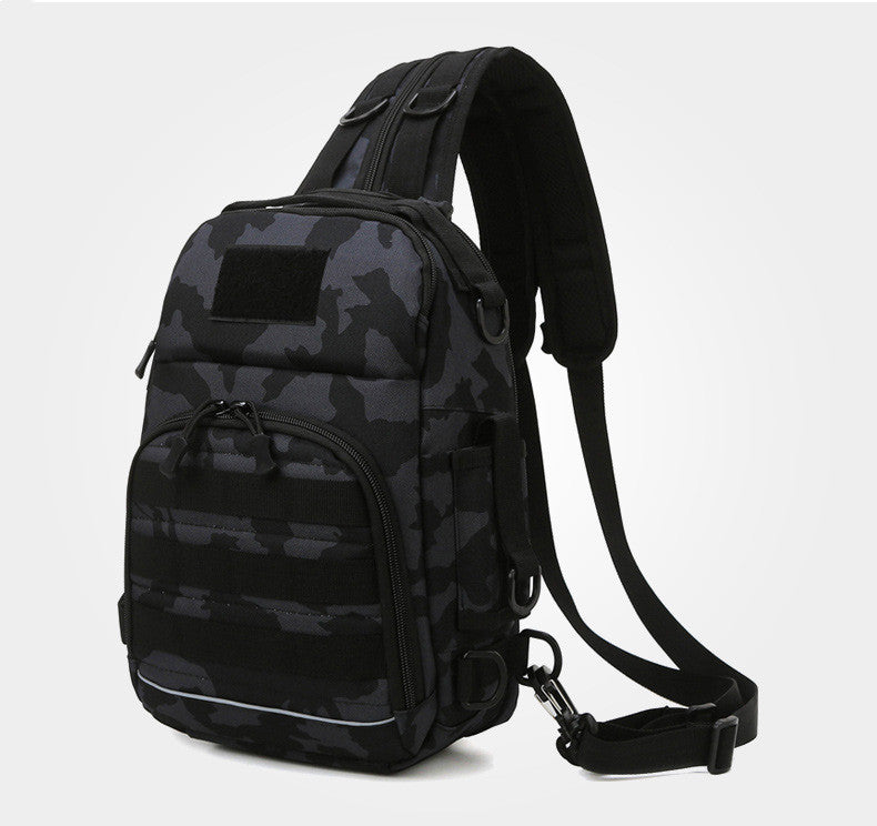 Versatile Ruia Chest Pack Tactical Camouflage Shoulders