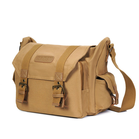 Outdoor Canvas Leisure One-Shoulder Camera Bag