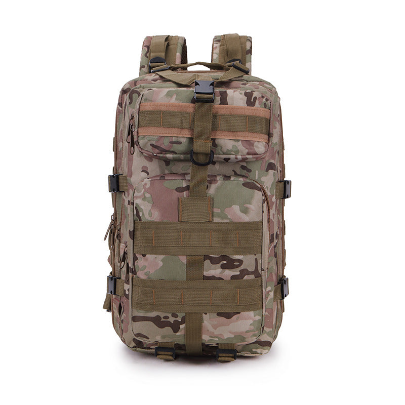 3P Package Outdoor Sports Camouflage Backpack Army Fan Mountaineering