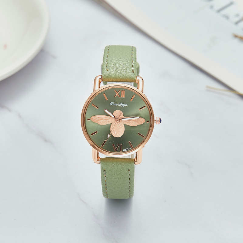 Ladies Fashion Little Bee Simple Quartz Watch