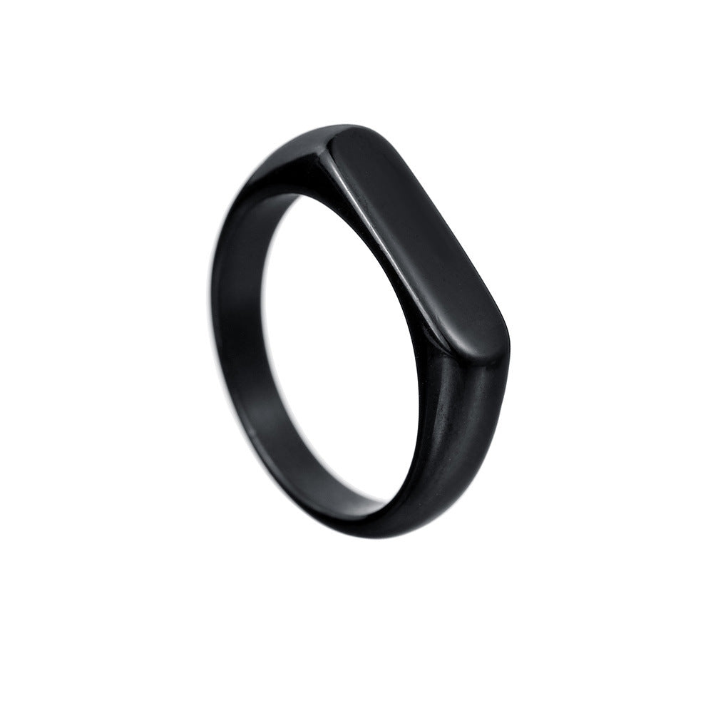 Women's Popular Titanium Steel Ring