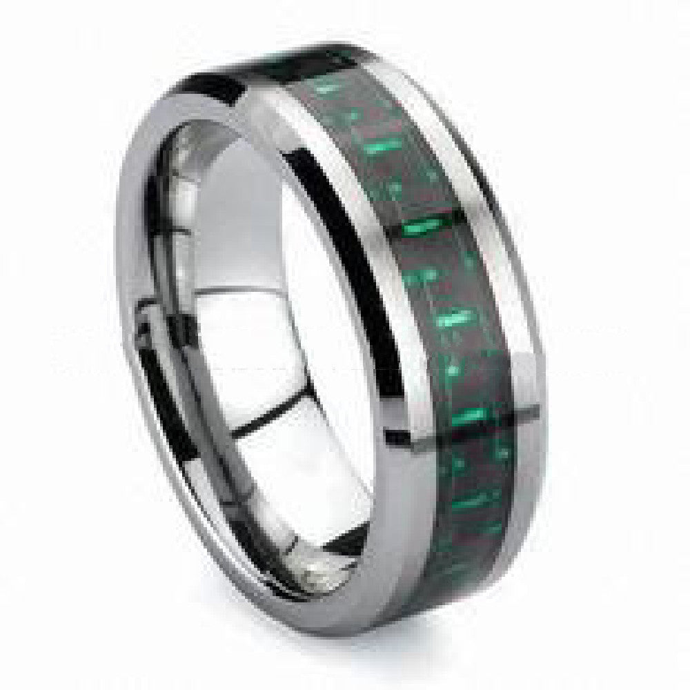 Titanium Steel Veneer Carbon Fiber Ring