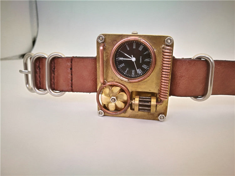 Copper Case Watch Turbo Gothic Style