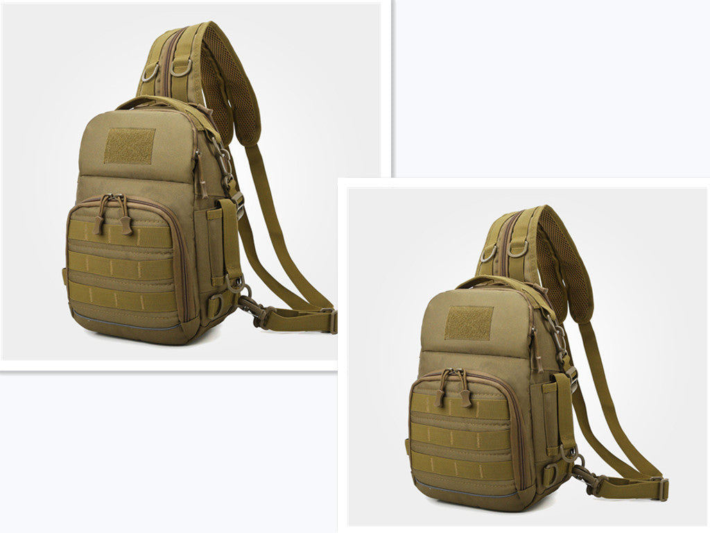 Versatile Ruia Chest Pack Tactical Camouflage Shoulders