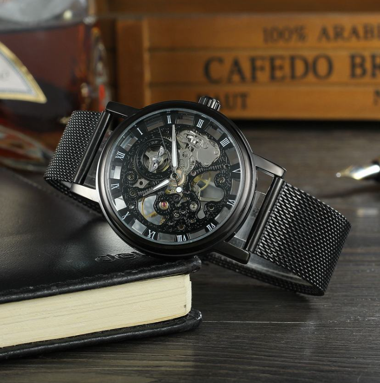 Men's Fashion Casual Manual Mechanical Watch