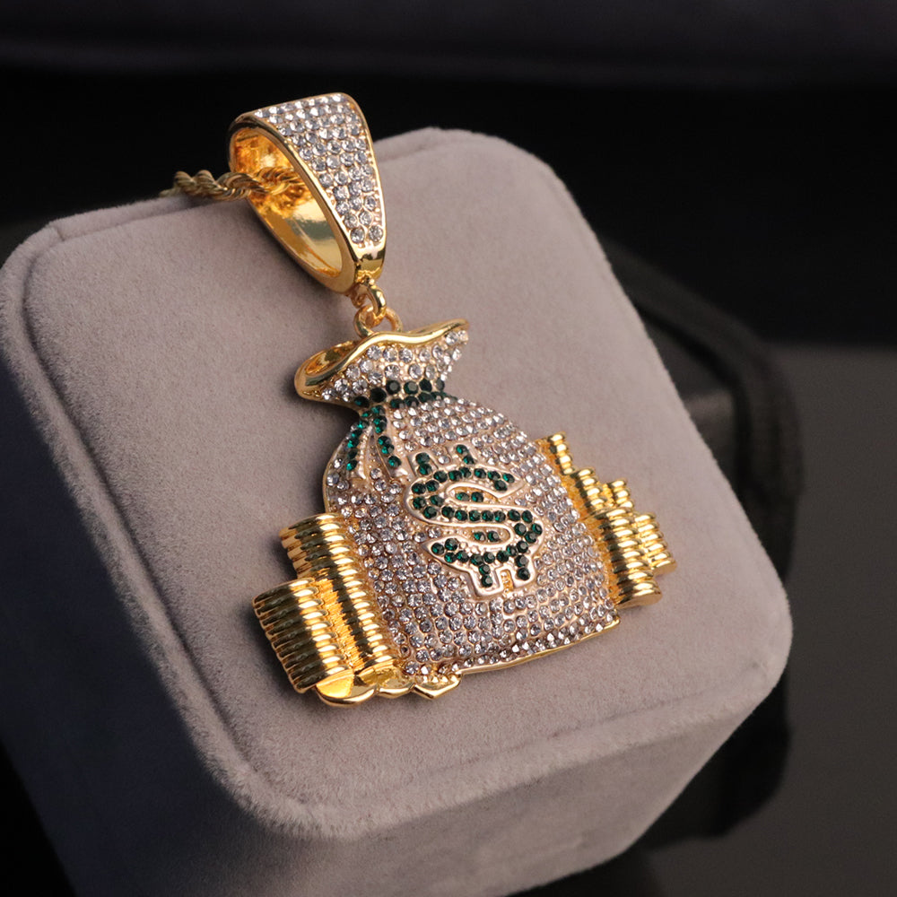 Hip-Hop Money Bag Chain