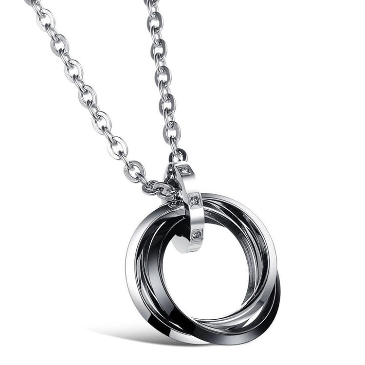 Hip Hop Titanium Steel Necklace