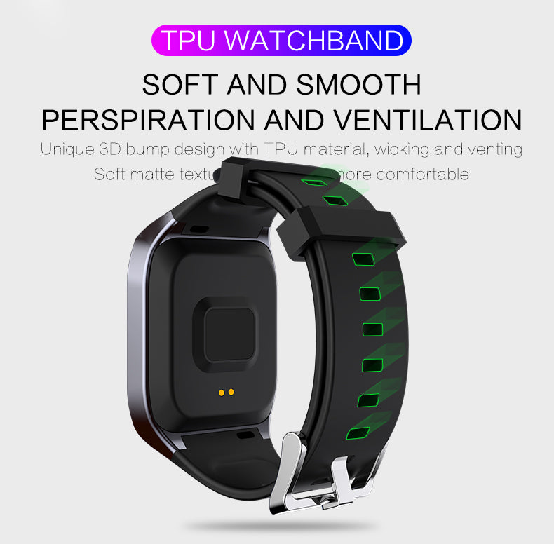 Intelligent Bracelet Color Screen Watch Bluetooth Men's and Women's Sports Pedometer Information Reminder IP68 Waterproof