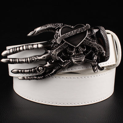 Skull Big Head Claw Belt Fashion