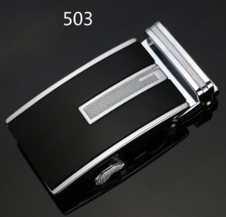 Wide Alloy Belt Buckle