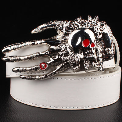 Skull Big Head Claw Belt Fashion