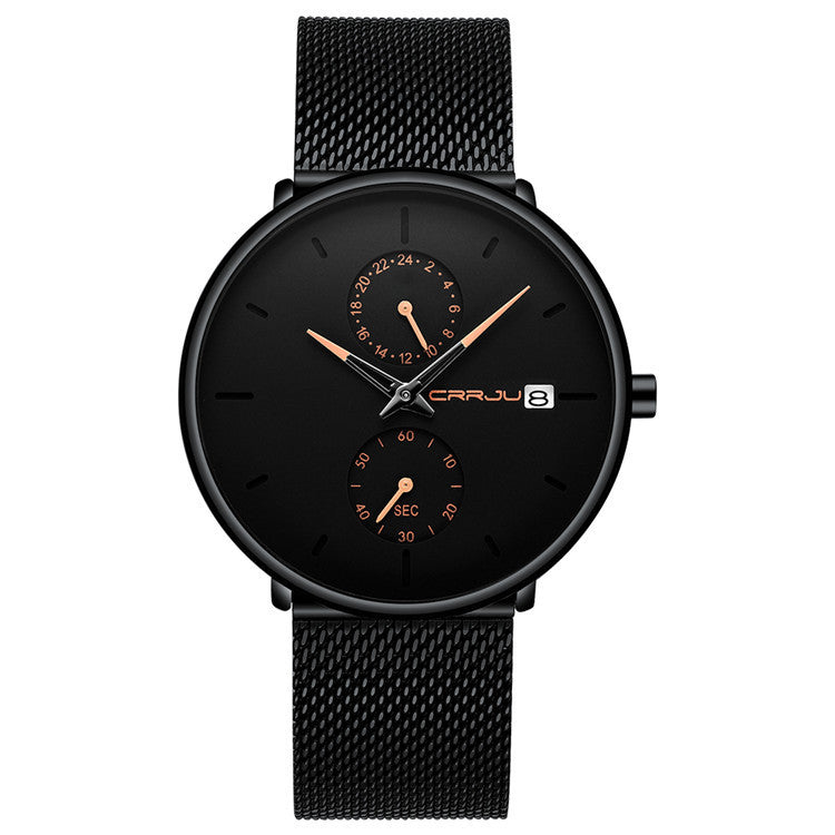 Hot Men's Starry Sky Fashion Simple Business Watch