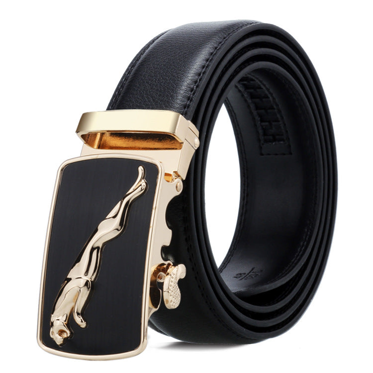 Men's Belt Automatic Buckle Business Trouser Belt