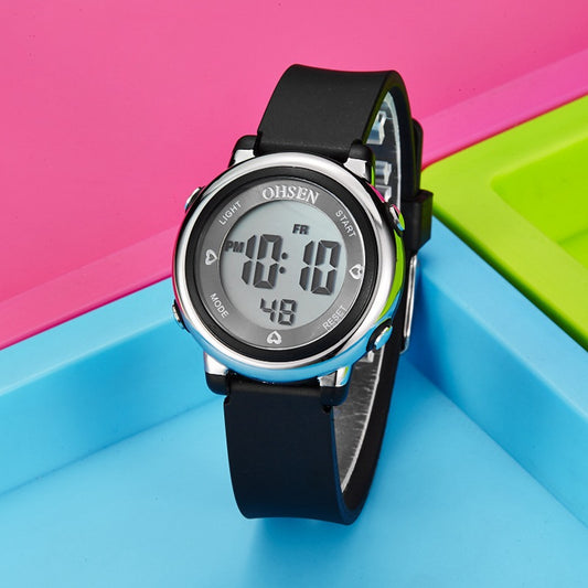 Men and Women Children's Outdoor Waterproof Digital Sports Electronic Watch