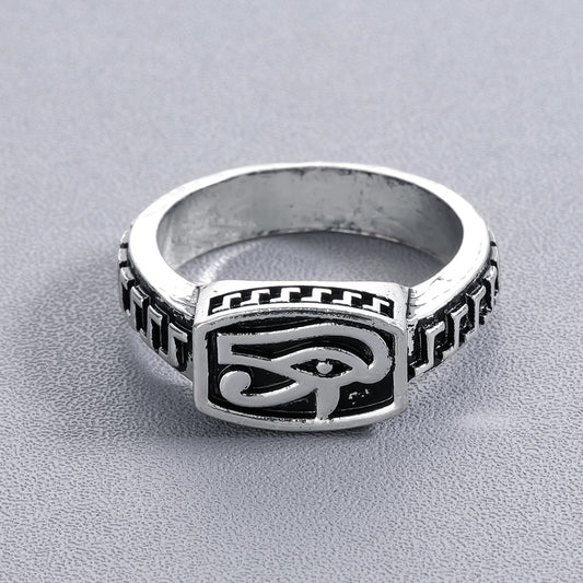 Men's and Women's Fashion Simple Thai Silver Retro Ring