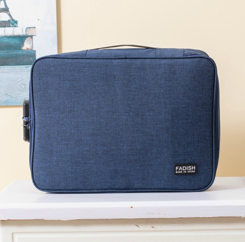 Household Large-Capacity Multi-Function Document Storage Bag