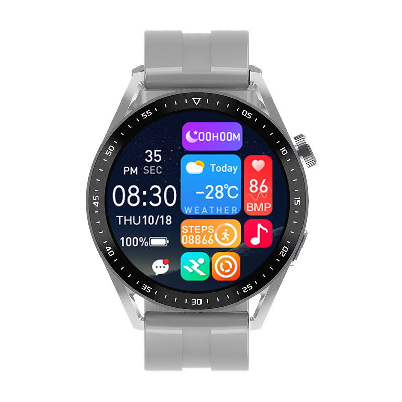 Wireless Charger Nfc Bluetooth Calling Heart Rate Health Smart Men's Watch