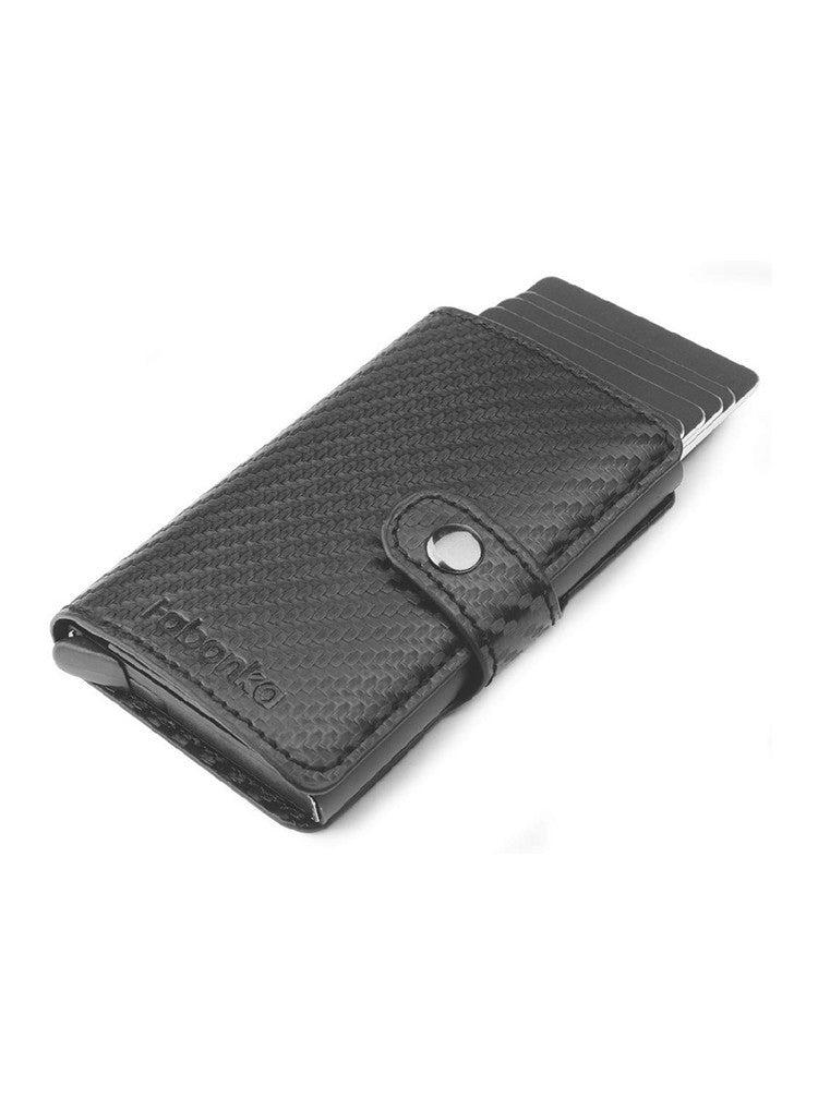 Carbon Fiber Credit Card Holder Security Cards