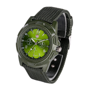 Cloth Belt Weaving Belt Military Watch Sea And Land Air Force Movement Quartz Military Watch