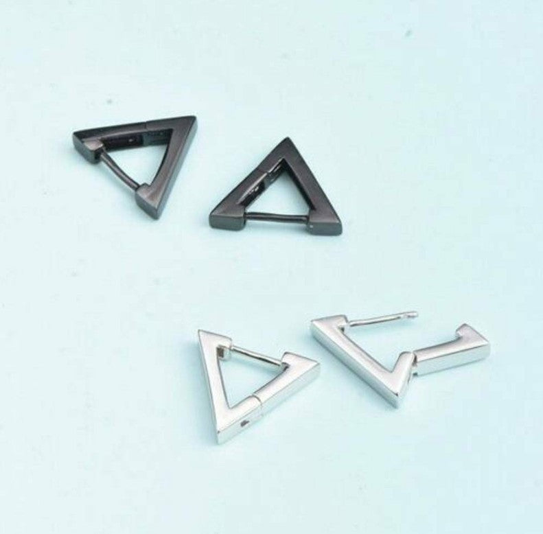 Triangle Earrings For Men and Women