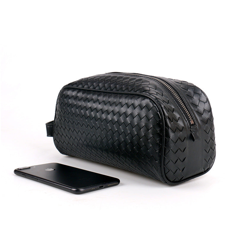 Prius Hand-Woven Large-Capacity Clutch Bag