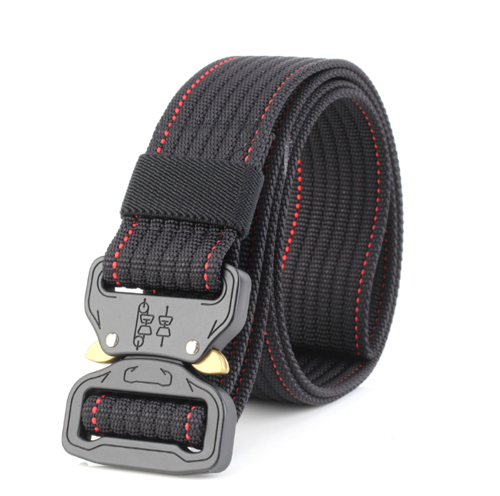 Hot Cobra Buckle Tactical Belt Male Army Fan Rappelling Nylon Inner Belt Training Belt Special Forces 3.8Cm