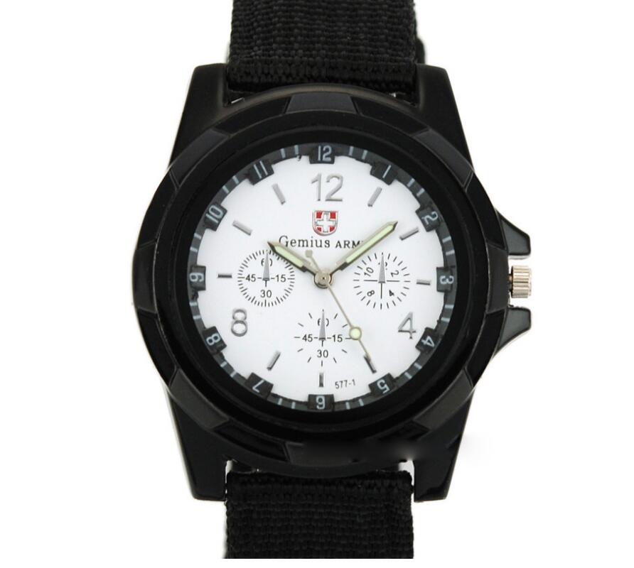 Cloth Belt Weaving Belt Military Watch Sea And Land Air Force Movement Quartz Military Watch