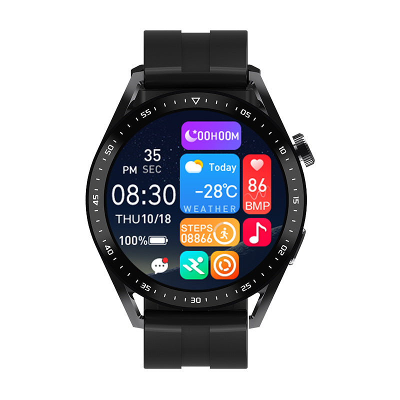 Wireless Charger Nfc Bluetooth Calling Heart Rate Health Smart Men's Watch