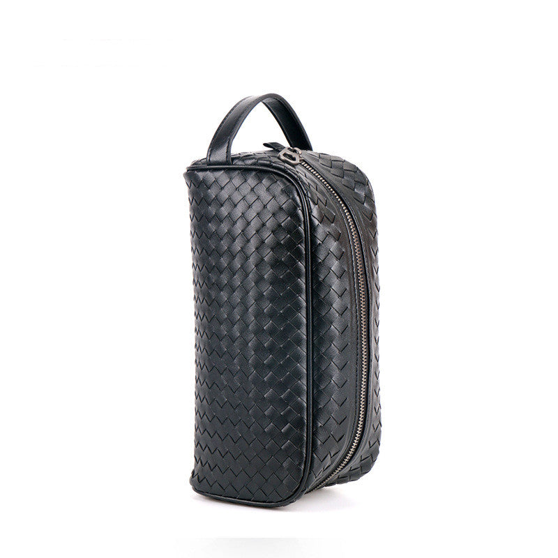 Prius Hand-Woven Large-Capacity Clutch Bag