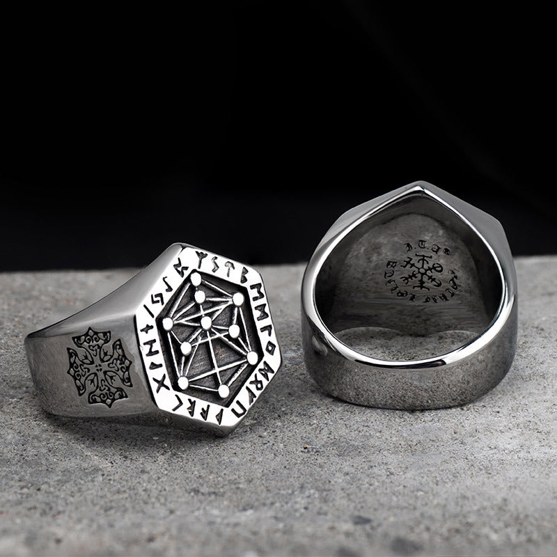 Nordic Viking Ring For Men