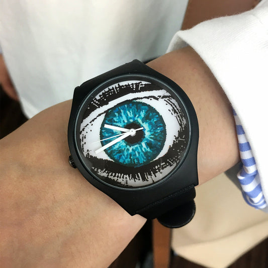 Boys Hip-Hop Eyeball Graffiti Watch