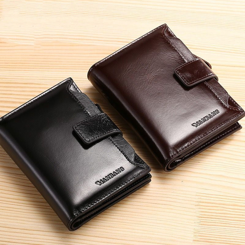 Men's Leather Wallet Wallet Card Holder