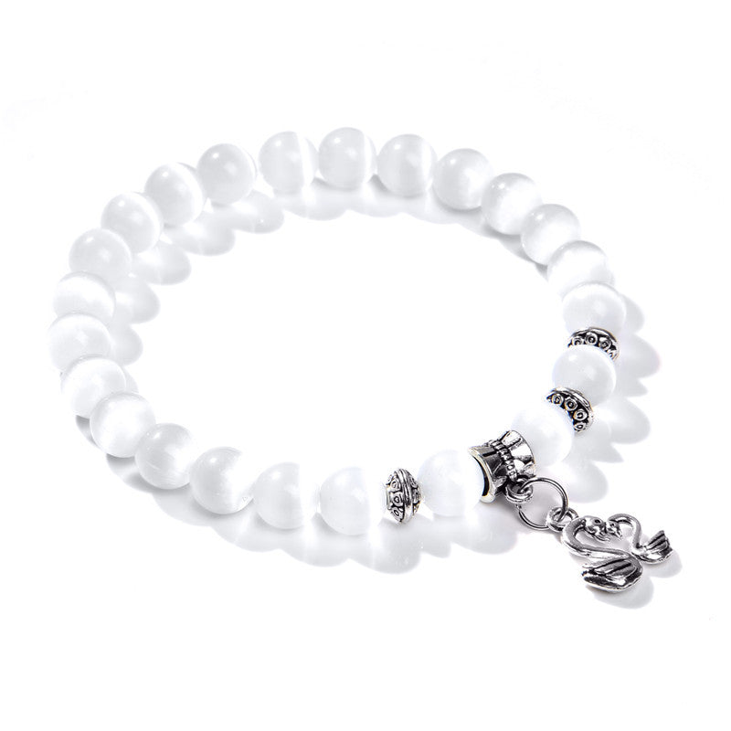 Lover White Beads Bracelet:Tm: