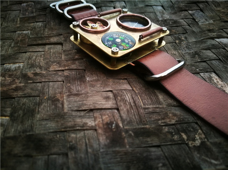 Copper Case Watch Turbo Gothic Style