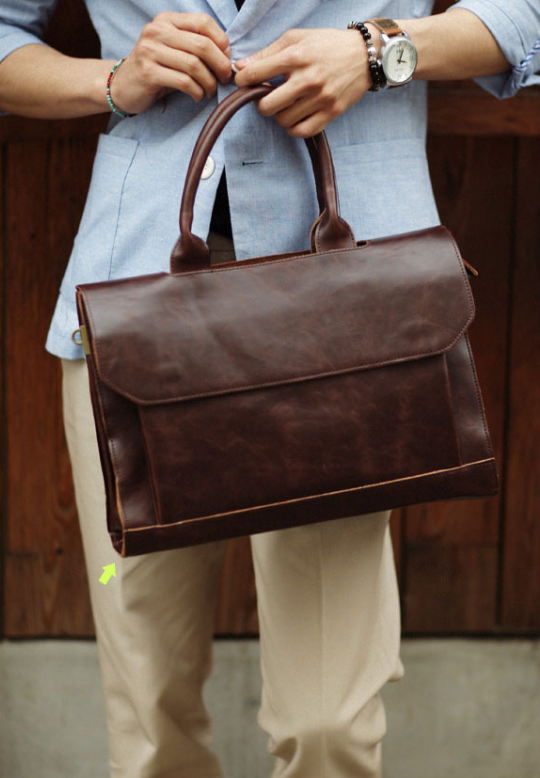 Shoulder Slung Computer Briefcase