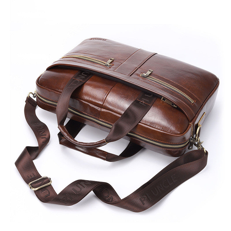 Hot Leather Men's Briefcase