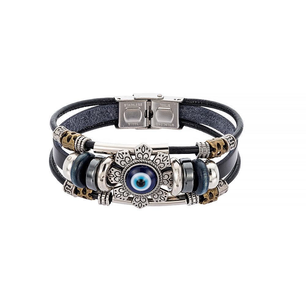 Turkish Blue Eye Alloy Accessory Bracelet