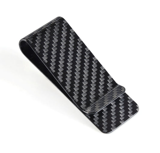 Minimalist Genuine Carbon Fiber Money Clips