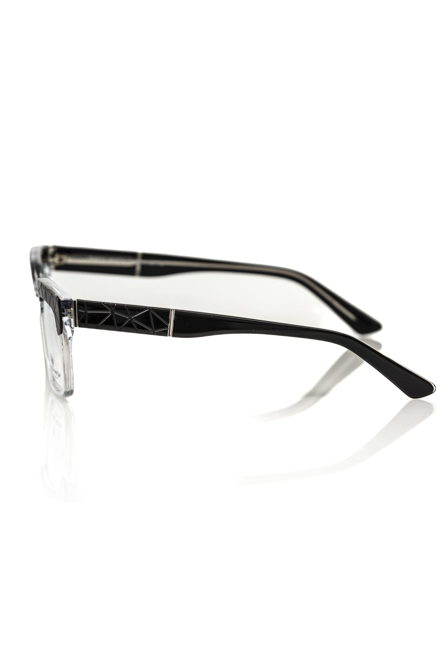 Frankie Morello Black Acetate Unisex Frame