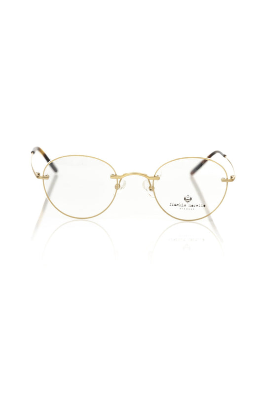 Frankie Morello Gold Metallic Unisex Frame