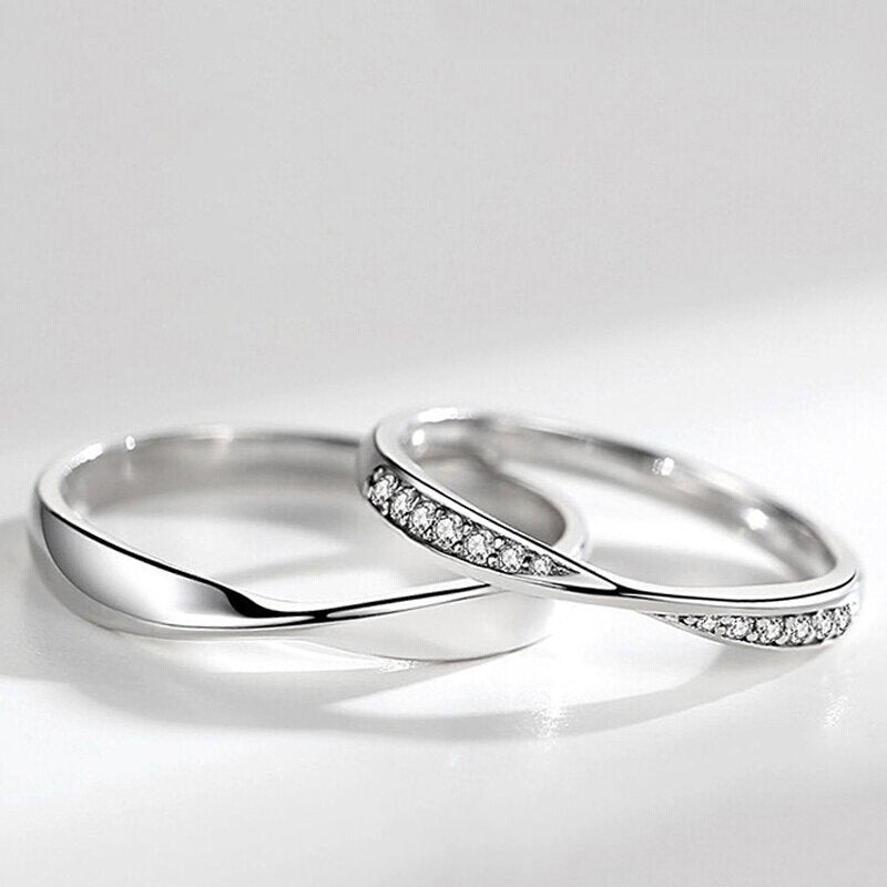 Mobius Ring Silver Ring For Men and Women