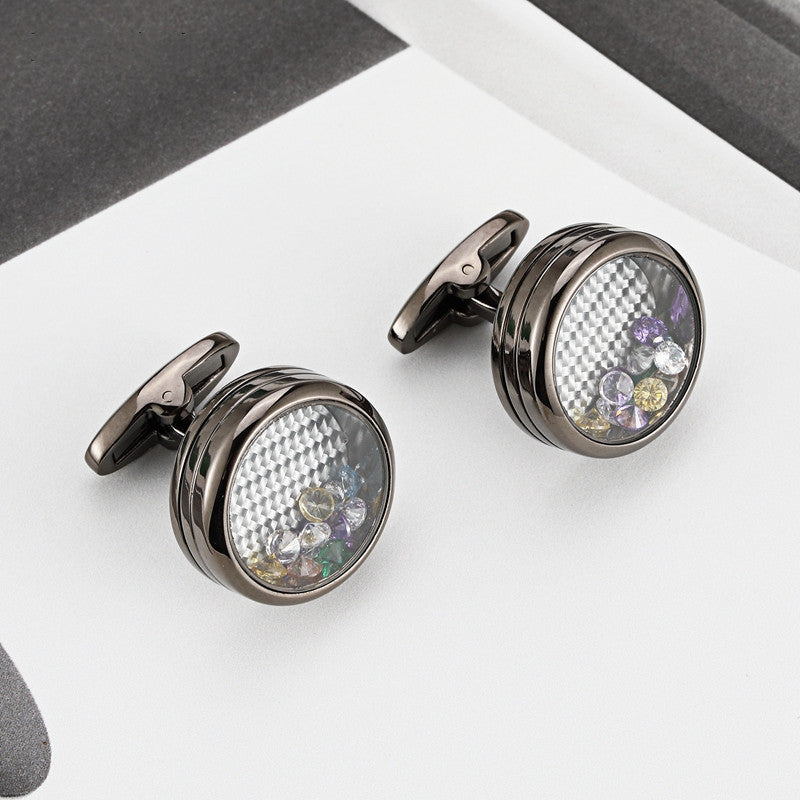 Men's Simple Business Suit Cufflinks Accessories