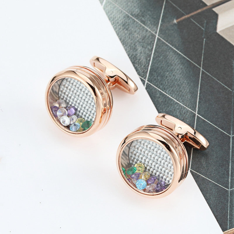 Men's Simple Business Suit Cufflinks Accessories