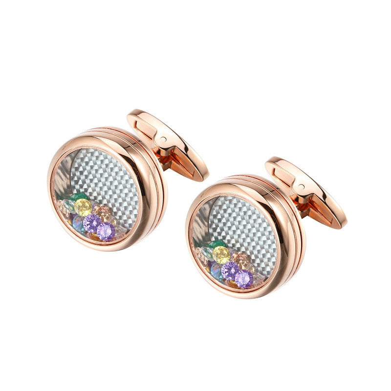 Men's Simple Business Suit Cufflinks Accessories