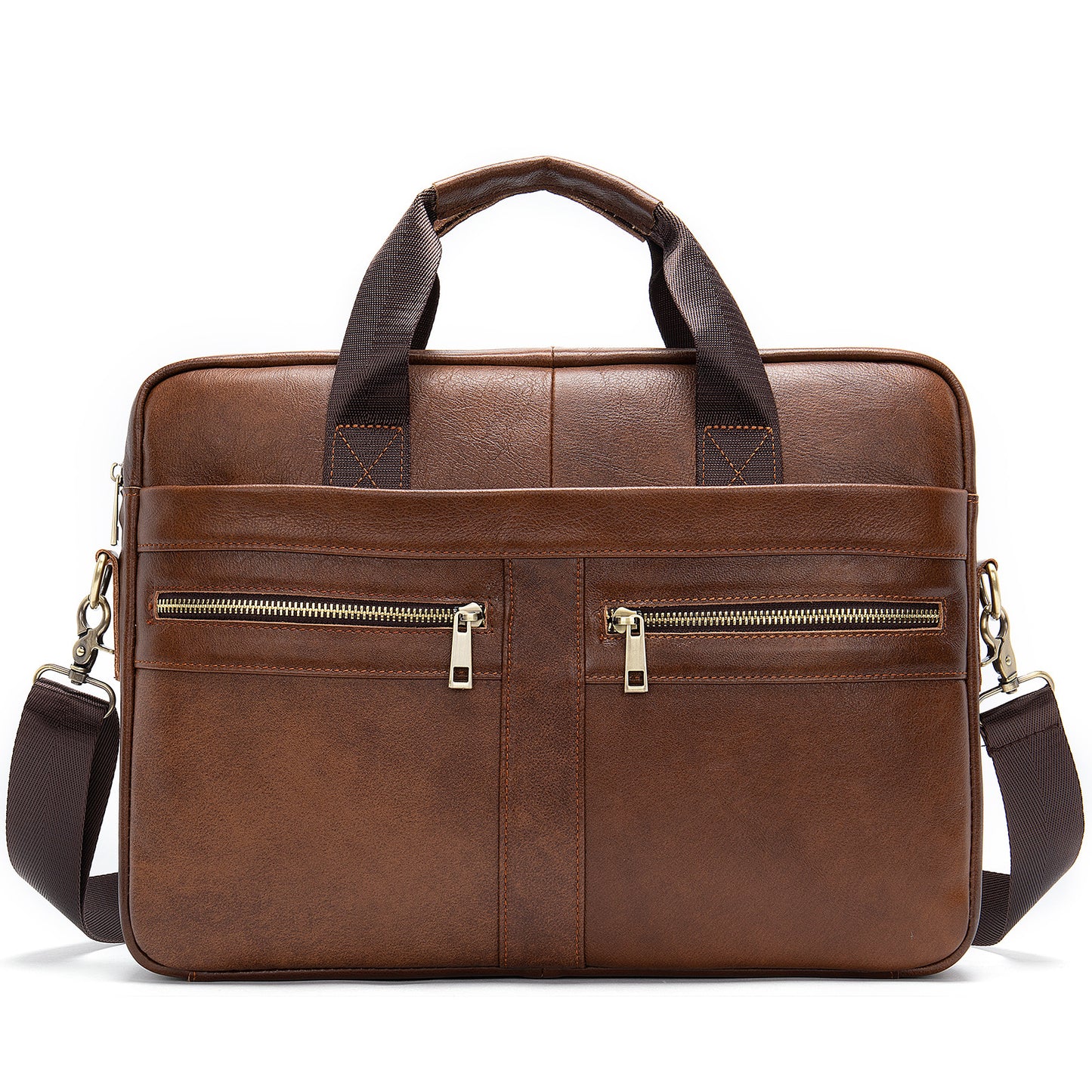 Business Leather Briefcase For Men