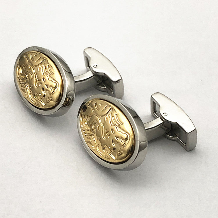 Business Men's French Shirt Retro Cufflinks