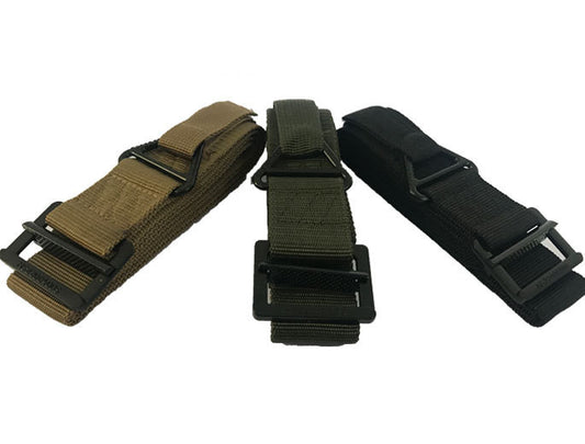 Outdoor Belt Nylon Canvas Tactical Black Hawk Rescue Rappelling Belt Stall